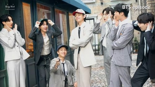 Background image for BTS (방탄소년단) ‘BE’ Jacket Shoot Sketch