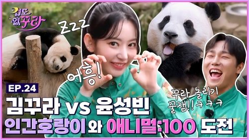 Background image for Sakura X Yun Sung Bin! Animal: 100 Challenge with Fu Bao, Tiger and T Express!