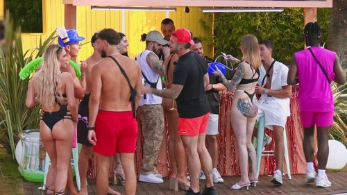Background image for Club and pool party, summer has begun!
