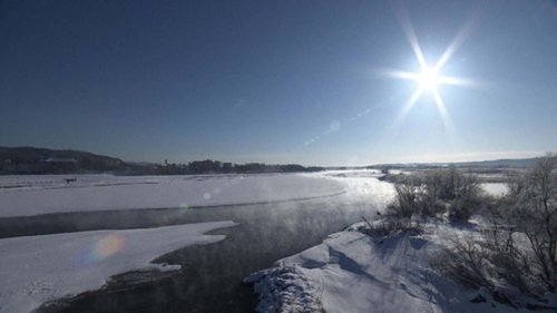 Background image for Harsh Winter on the Tokachi River