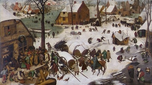 Background image for Pieter Bruegel the Elder: Census at Bethlehem