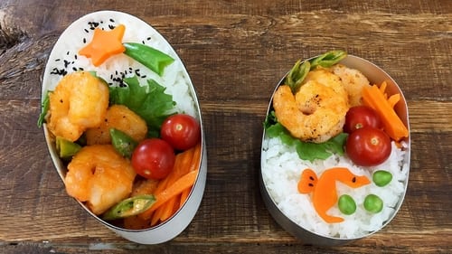 Karokke Bento & Ebi-Mayo Bento