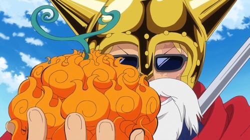 Background image for The Fire Fist Strikes! The Flare-Flare Fruit Power Returns!