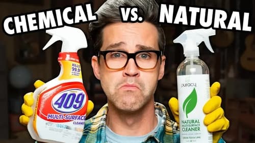 Name Brand vs. Natural Cleaning Product Test