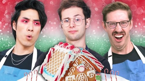 Background image for Try Guys Bake Gingerbread Houses Without A Recipe