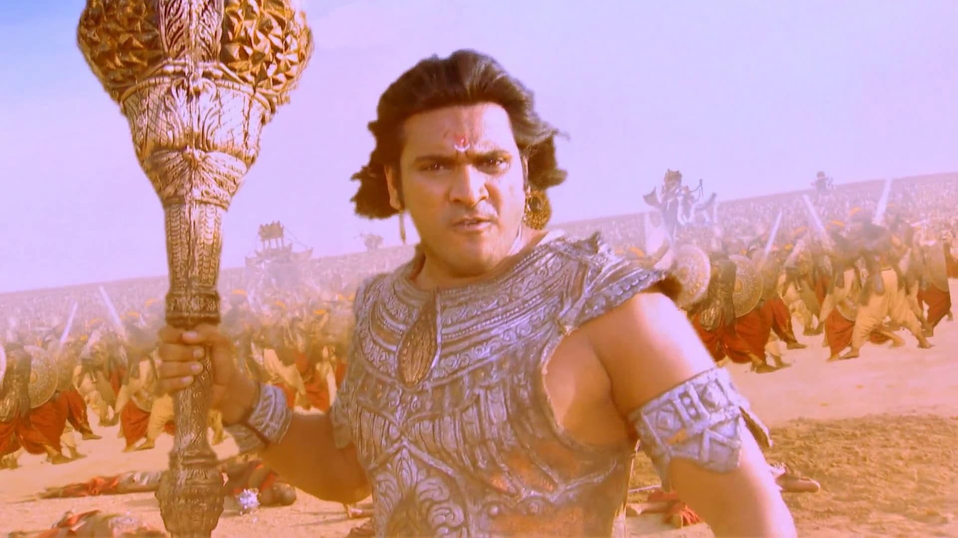 Bhishma takes Yudhishthir hostage