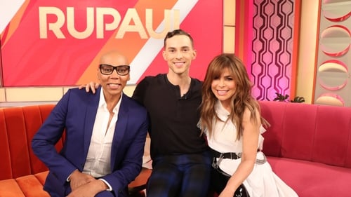 Paula Abdul and Adam Rippon