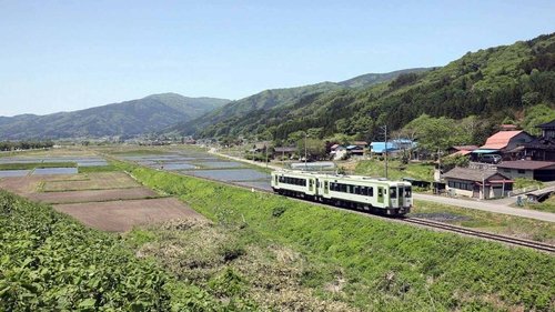 Background image for Under the Blue Spring Skies of Iwate