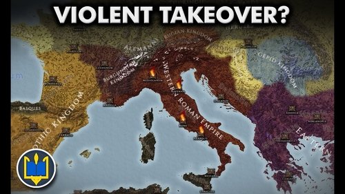 Background image for Battle for Rome - Were Barbarian invasions a Peaceful settlement or Violent conquest