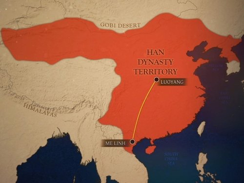 Background image for The Trung Sisters of Vietnam Fight the Han