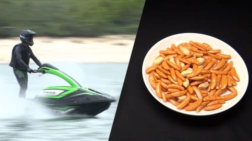 Stand-Up Personal Watercrafts / Rice Crackers with Peanuts