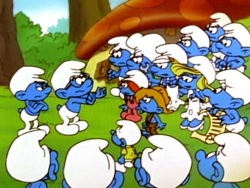 Background image for The Answer Smurf