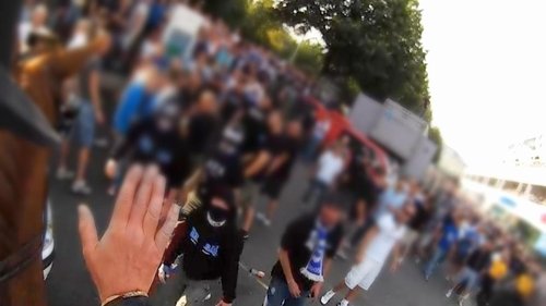 Background image for Supporter fight gets out of hand