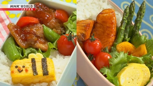 Salmon Teriyaki Bento & Apricot Butter Chicken Bento