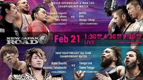 Background image for New Japan Road - Day 2