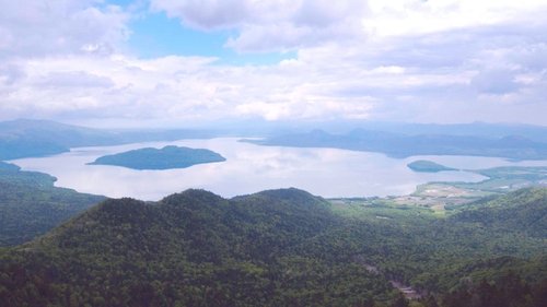 Background image for Early Summer in Lake Kussharo