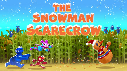 The Snowman Scarecrow