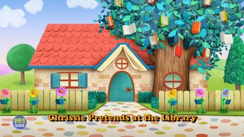 Background image for Chrissie Pretends at the Library