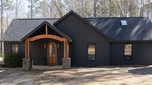 Dramatic Lake House Expansion