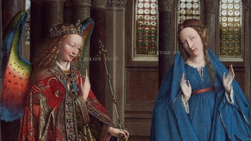 Background image for Jan van Eyck: The Annunciation