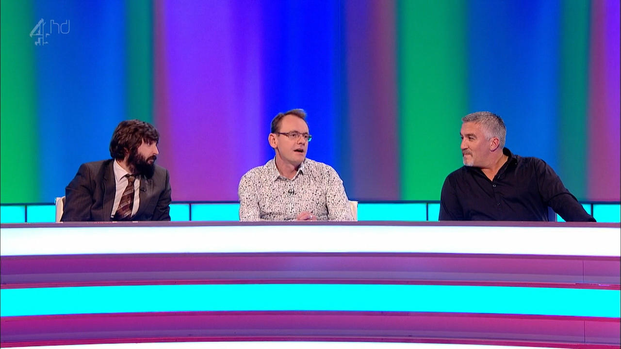 Paul Hollywood, Gabby Logan, Joe Wilkinson, Aisling Bea