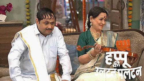 Happu's Family Dresses as South Indians