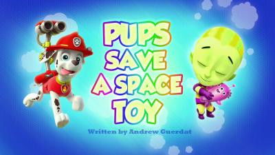 Background image for Pups Save a Space Toy
