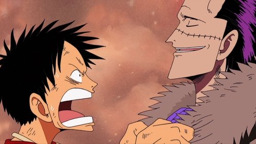 Background image for Merciless Mortal Combat! Luffy vs. Crocodile!