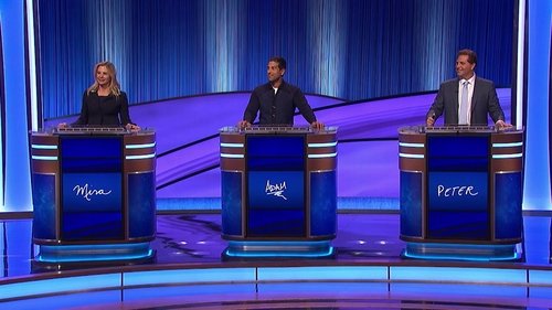 Background image for Quarterfinal #5: Mira Sorvino, Adam Rodriguez, Peter Schrager