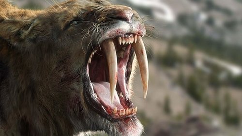 Background image for Land of the Sabre-Tooth