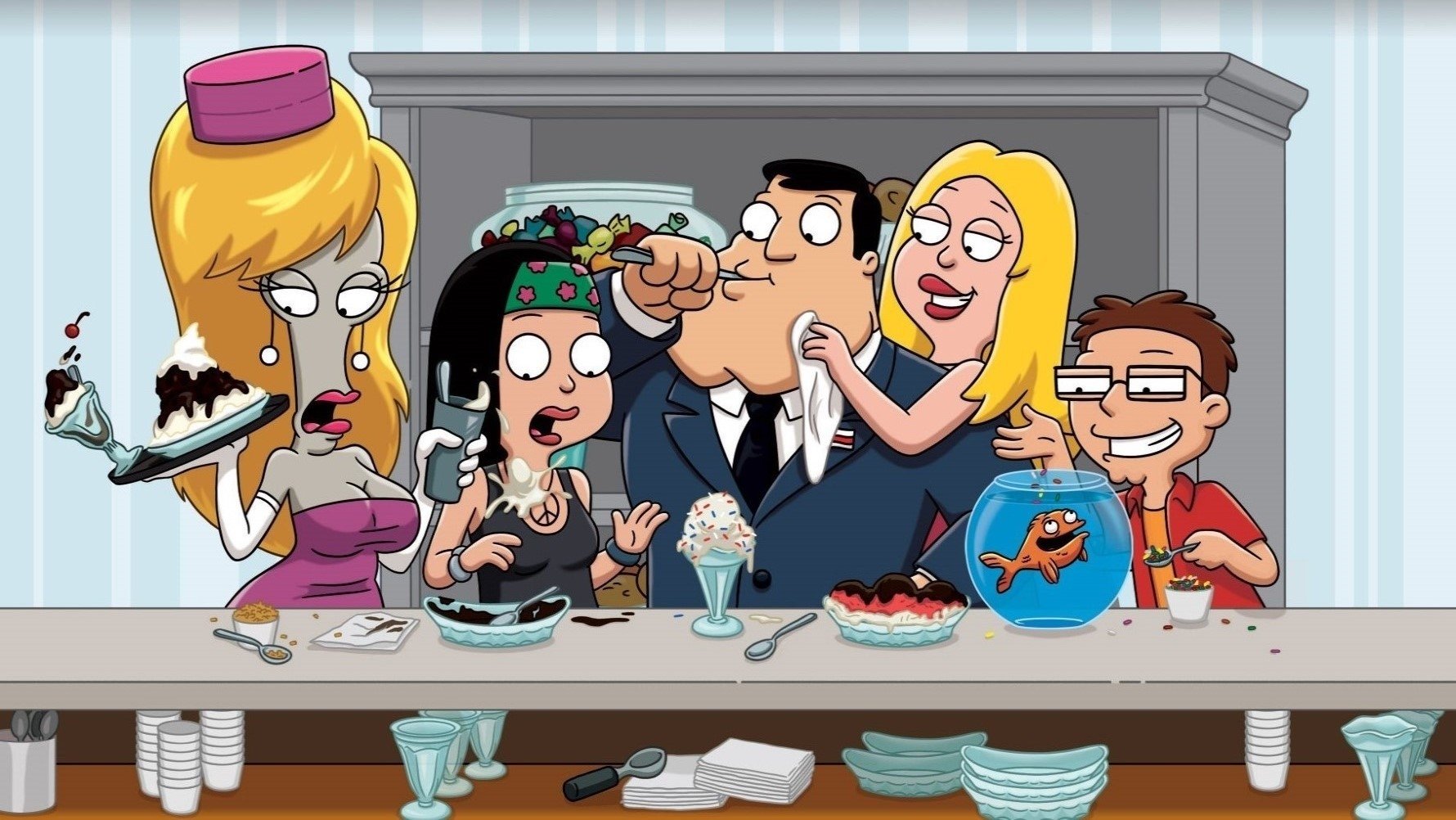 American Dad! backdrop