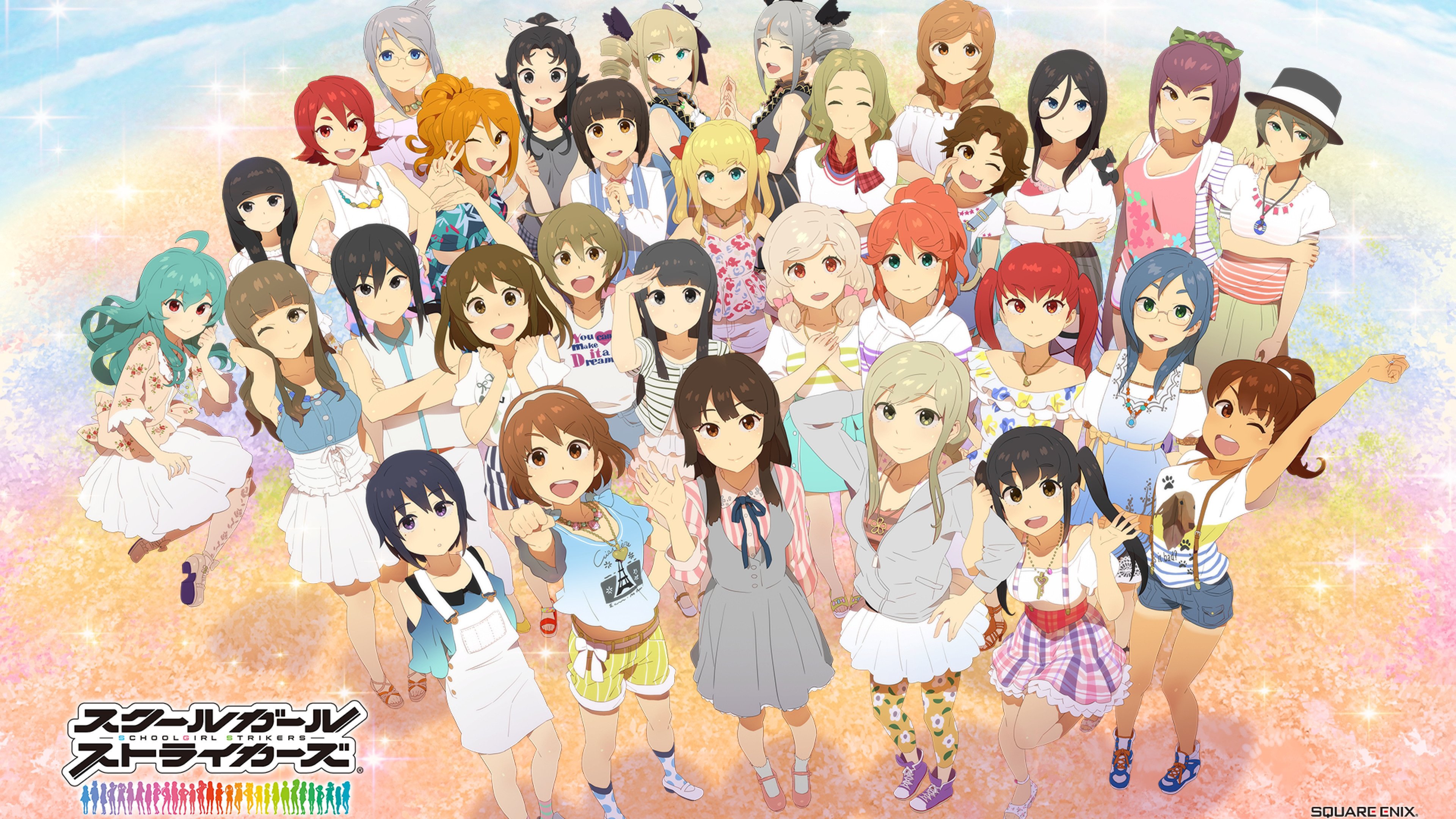 Schoolgirl Strikers: Animation Channel backdrop
