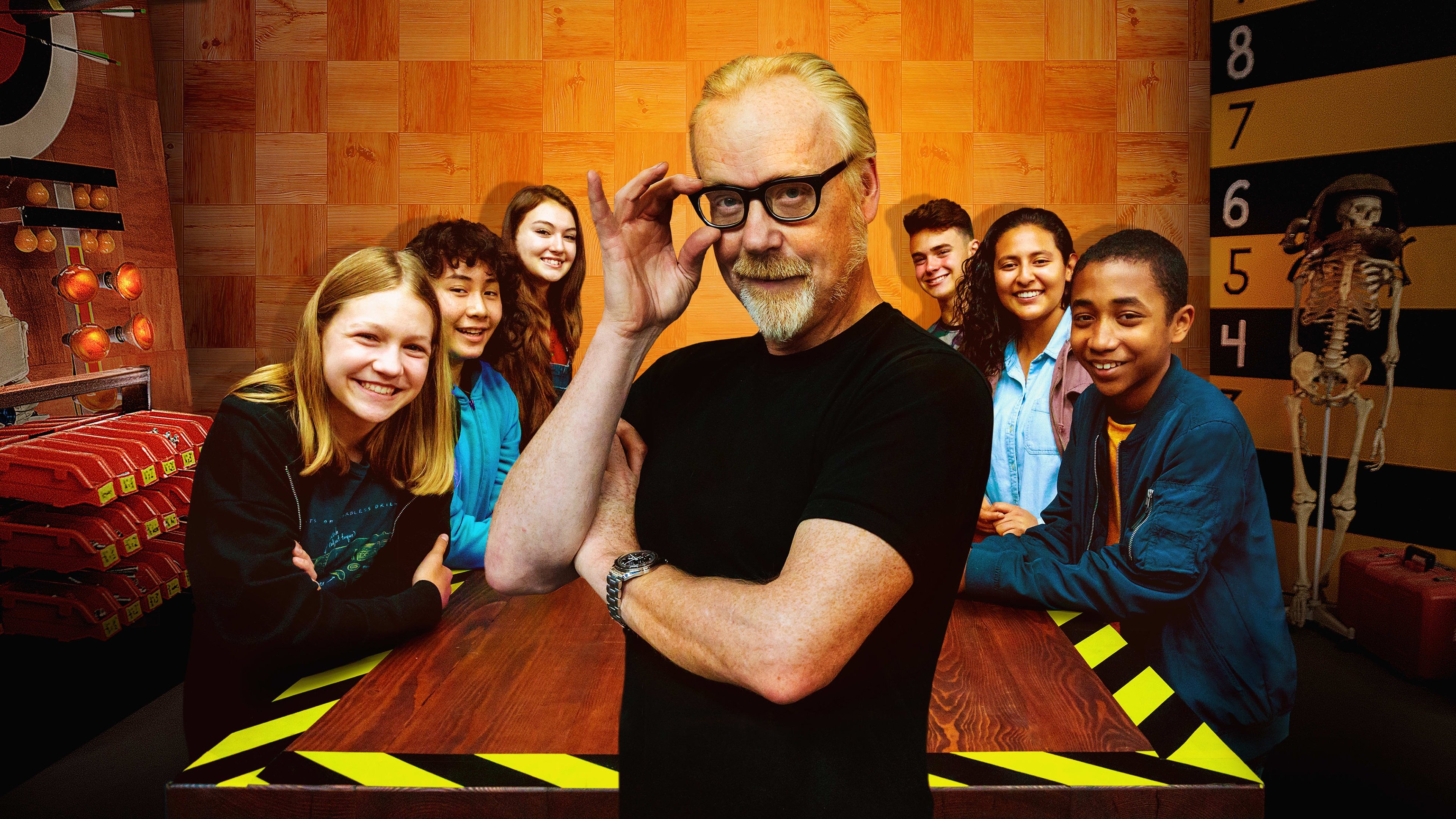 Mythbusters Jr. backdrop