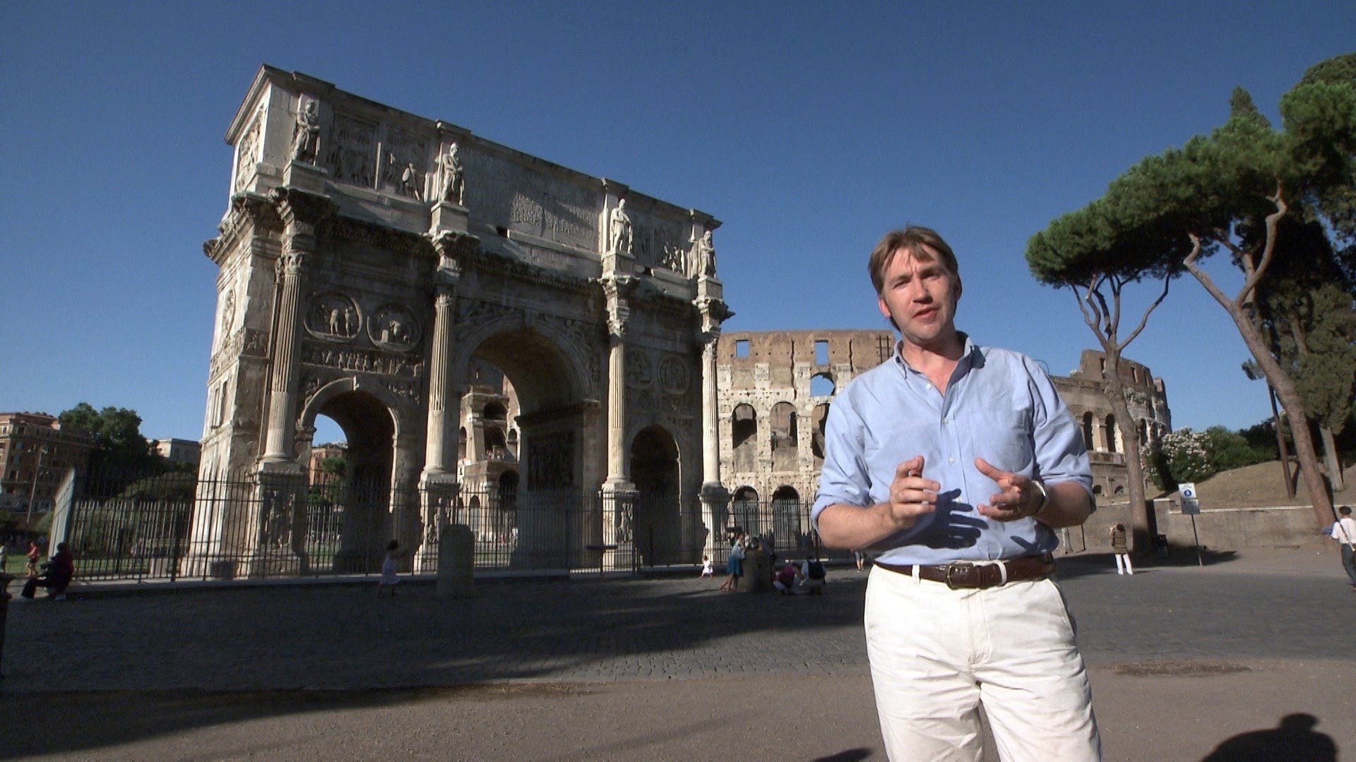 Ancient Roads from Christ to Constantine backdrop
