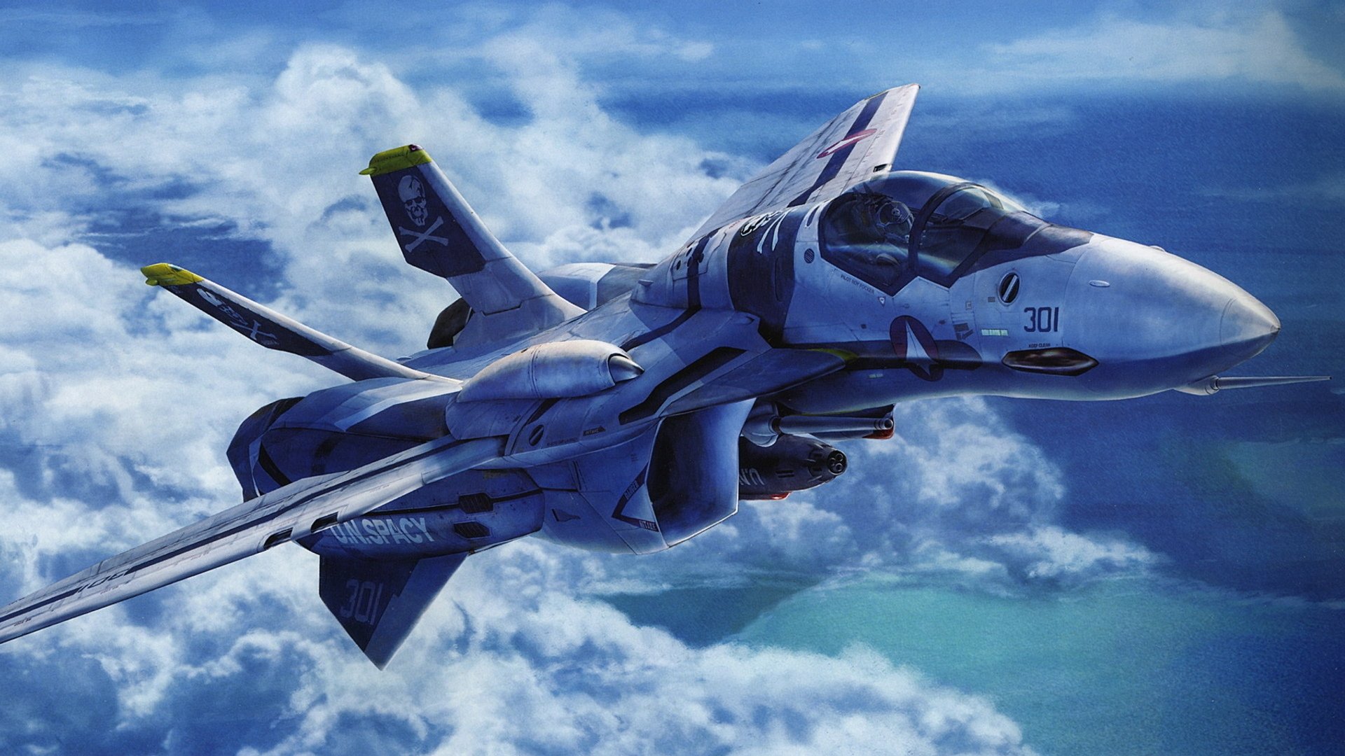 Macross Zero backdrop