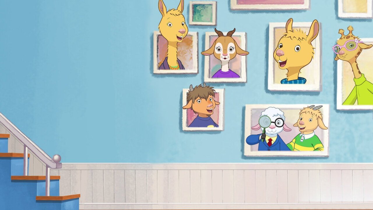 Llama Llama backdrop