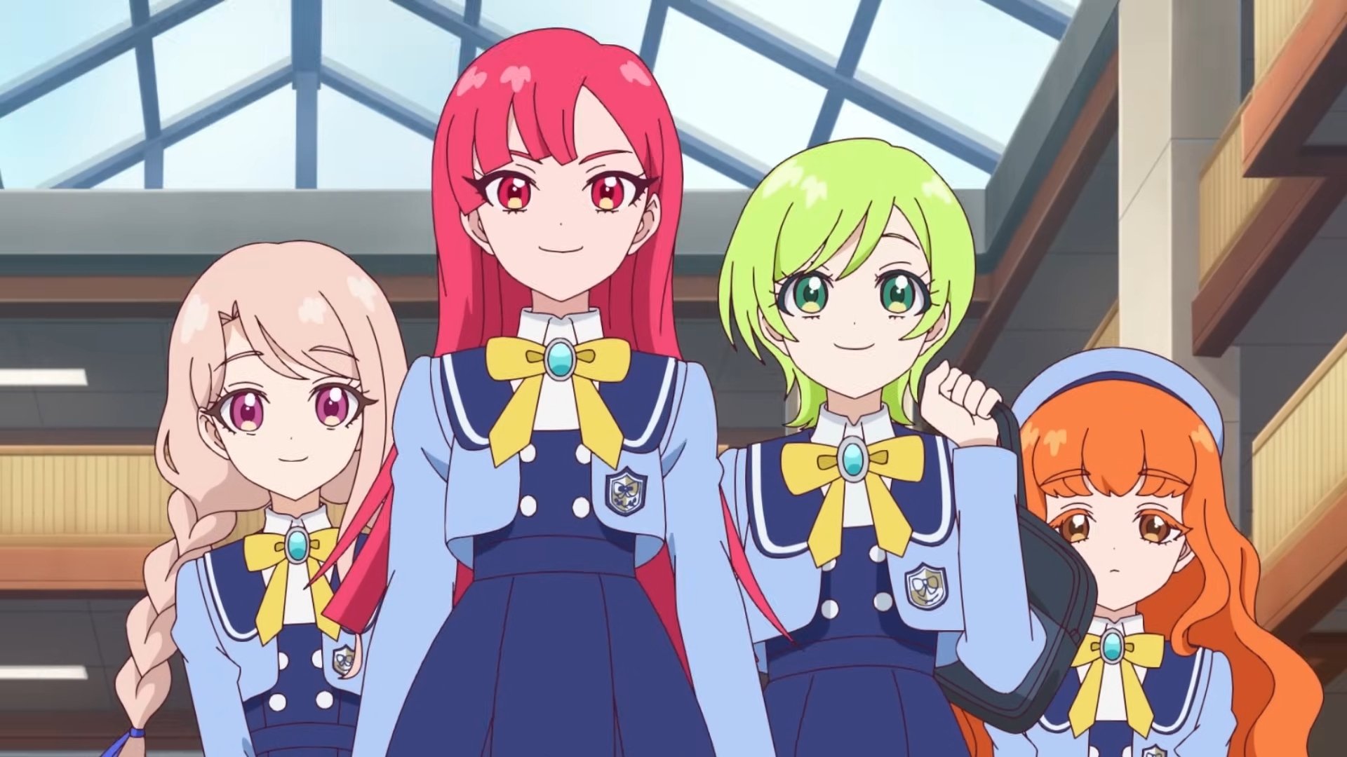 Himitsu no AiPri backdrop