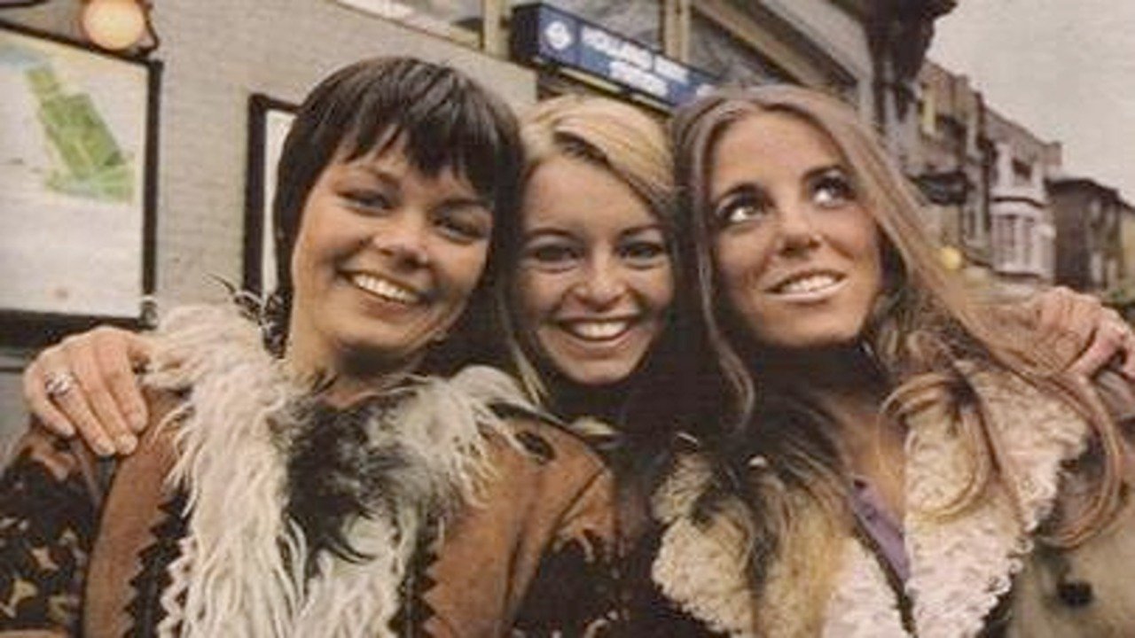 Take Three Girls backdrop