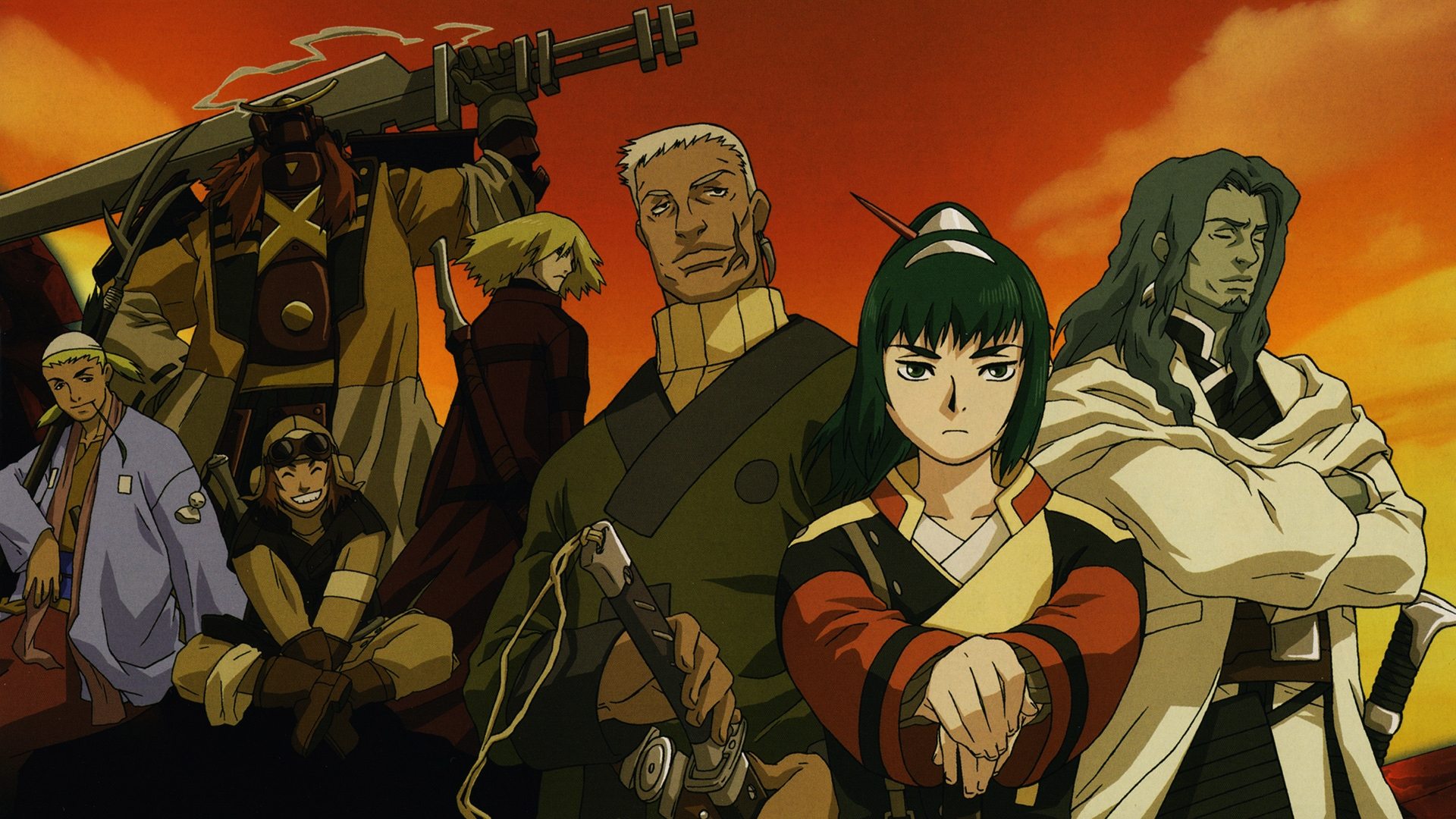 Samurai 7 backdrop