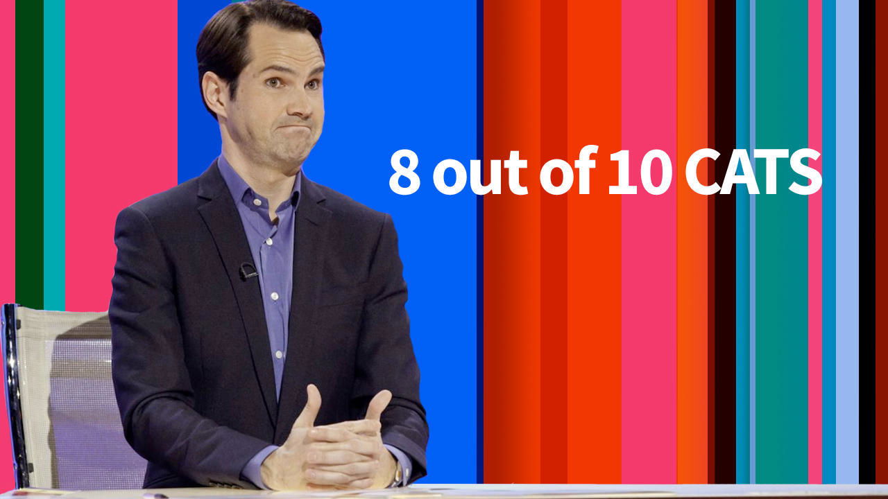 8 Out of 10 Cats backdrop