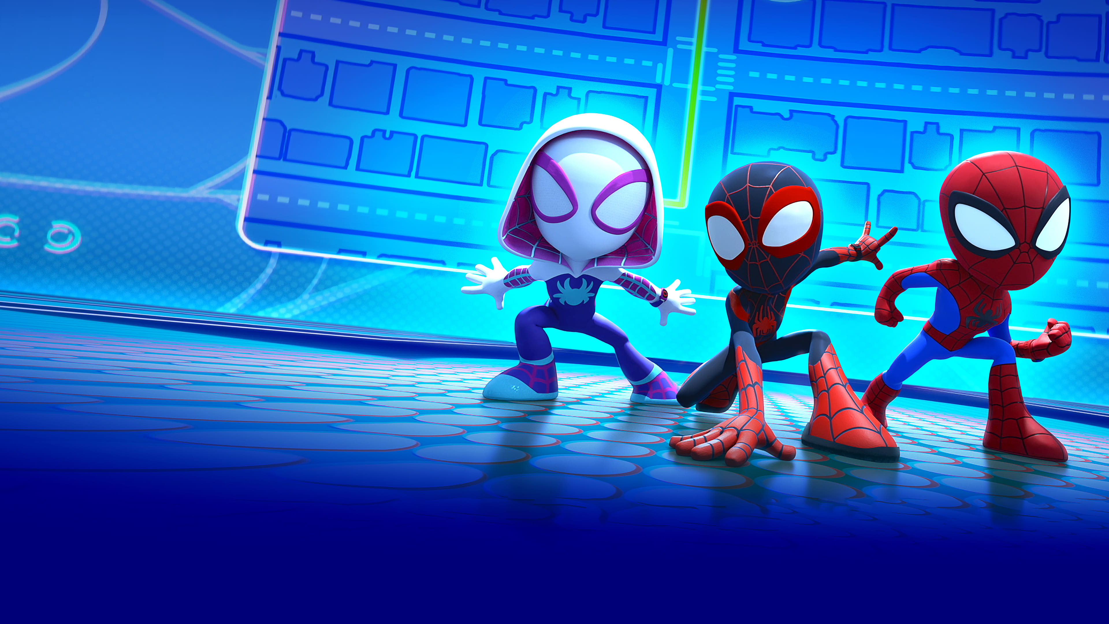 Spidey and His Amazing Friends backdrop