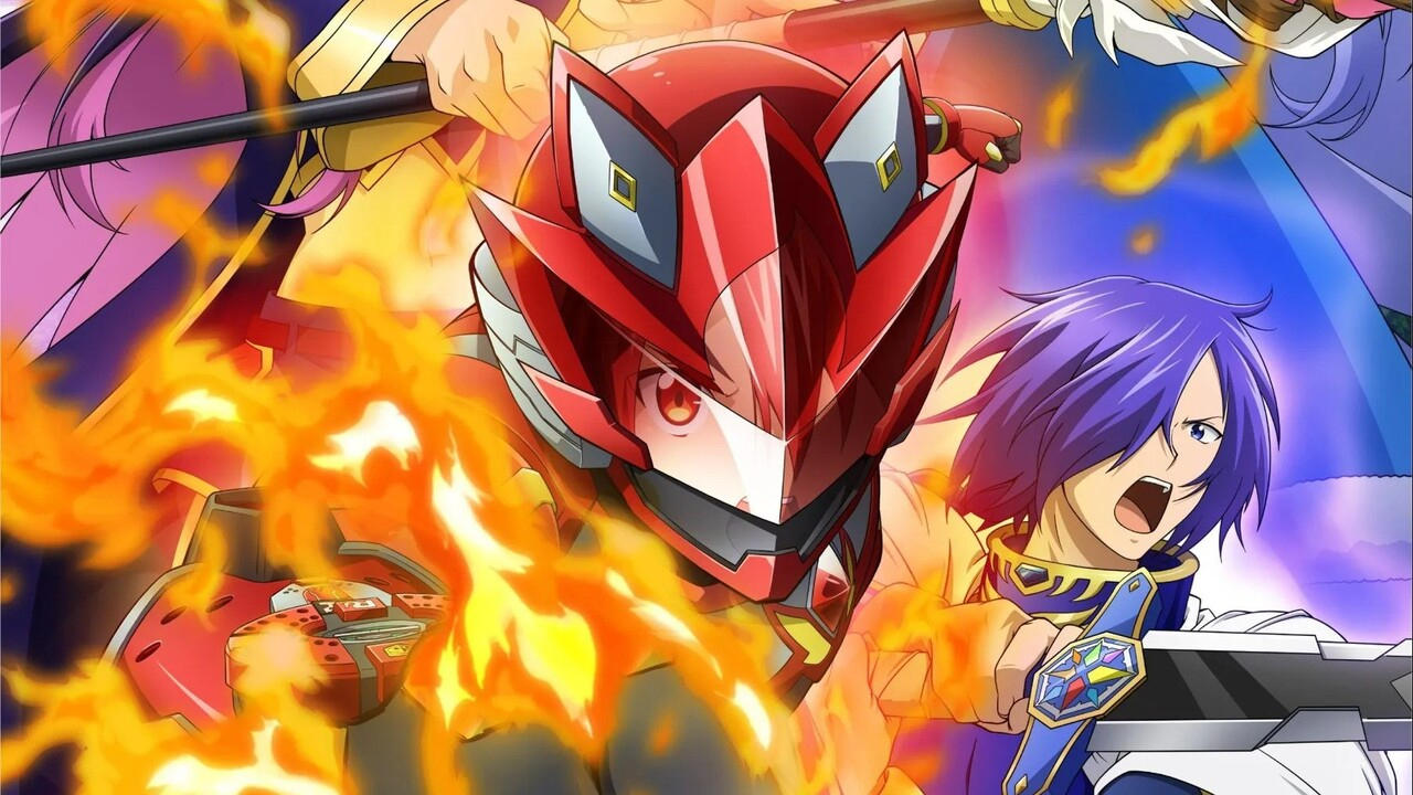 The Red Ranger Becomes an Adventurer in Another World backdrop
