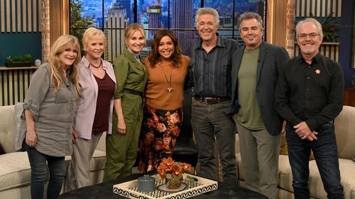 Background image for The cast of The Brady Bunch is hanging with Rach today