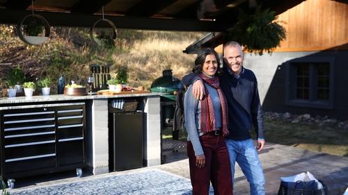 Background image for Rammed Earth Outdoor Kitchen