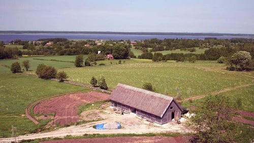 The Sheep Barn by Hornborga Lake