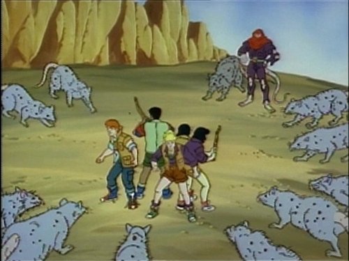 Background image for Trouble on the Half Shell