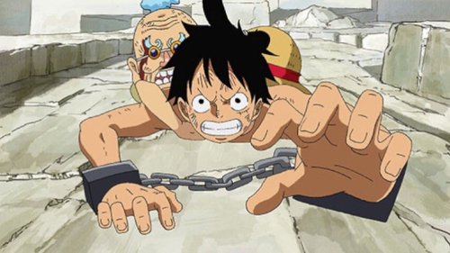 Background image for Climb Up! Luffy's Desperate Escape!