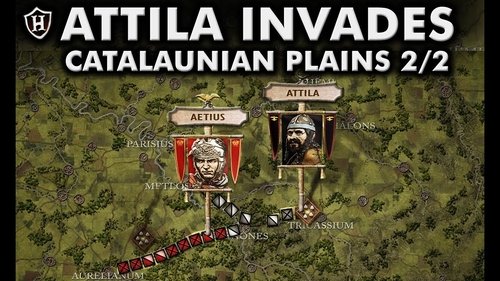 Background image for Attila invades the Western Roman Empire ⚔️ Battle of the Catalaunian Plains, 451 AD - Part 2/2