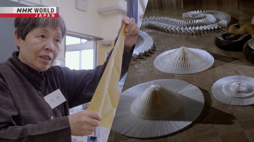 Background image for Unfolding a Life with Origami