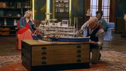 Model Boats, Street Organ and Chinese Sideboard